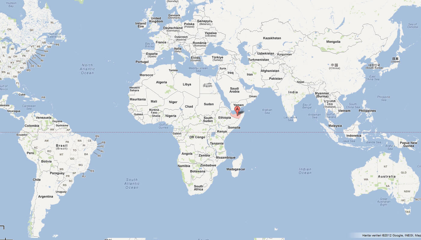 karte von somaliland welt